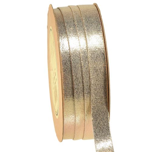 Artikel Dekoband Gold Metallic Zierband Schmuckband B15mm L15m