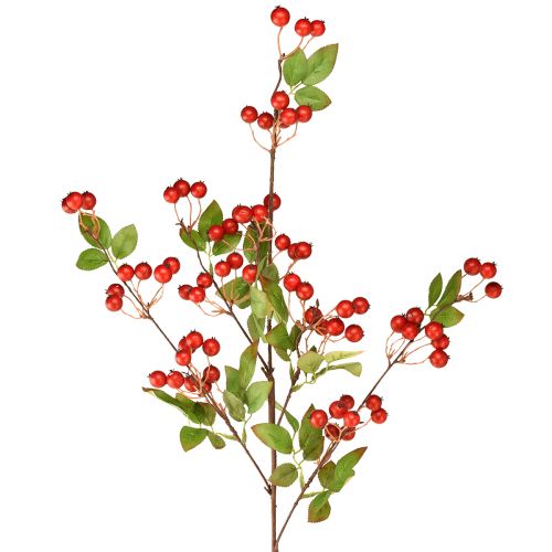 Artikel Dekozweig Rote Beeren Kunstzweig Weihnachten 88cm