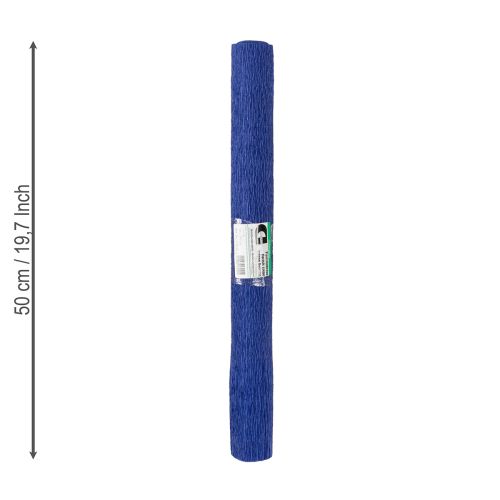 Artikel Floristen-Krepppapier Dunkelblau 50x250cm