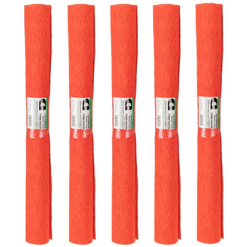 Artikel Floristen-Krepppapier Floristenkrepp Rot 50×250cm 5St