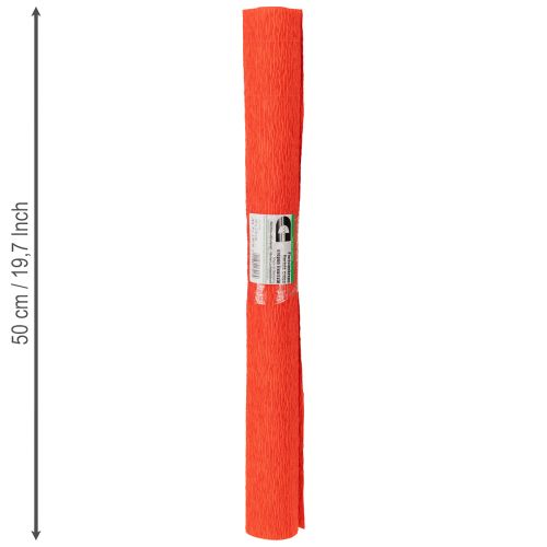 Artikel Floristen-Krepppapier Floristenkrepp Rot 50×250cm 5St