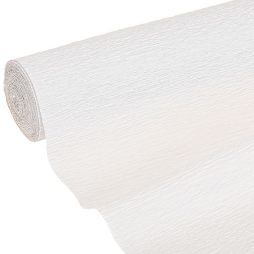 Artikel Floristen-Krepppapier Floristenkrepp Weiß 50×250cm 5St