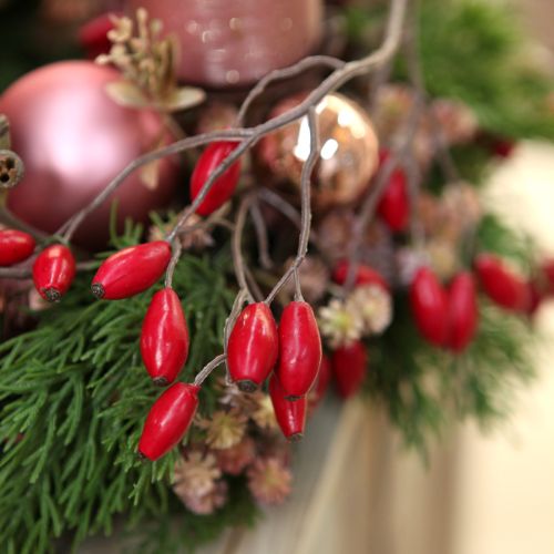 Artikel Künstliche Hagebutten Kranz Deko Herbstkranz Rot Ø50cm