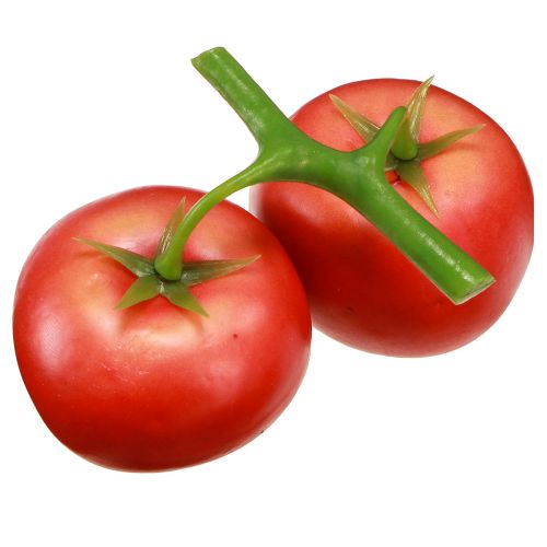 Floristik24 Künstliche Tomaten Deko Strauchtomaten Rot Ø6cm 5 St