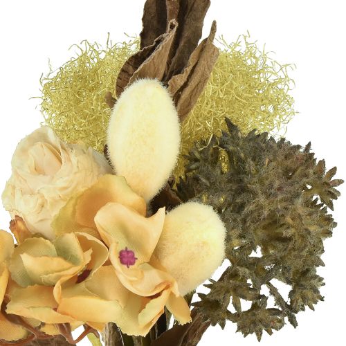 Artikel Kunstblumenstrauß Rose Hortensie Dry Look Vintage Deko 38cm