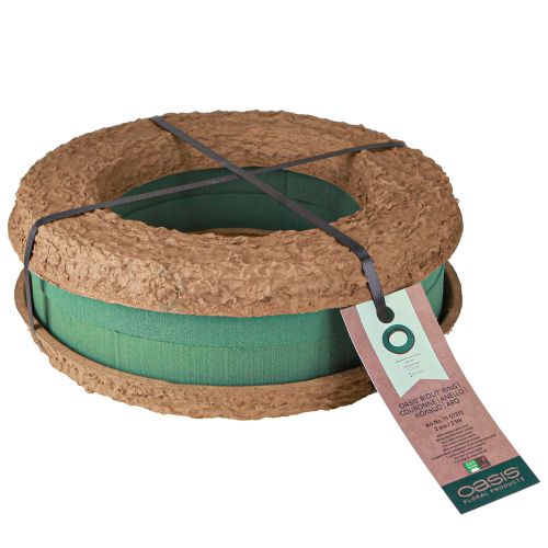Artikel OASIS® Biolit® Steckschaum Grün Ring Kranz 32cm 2 St