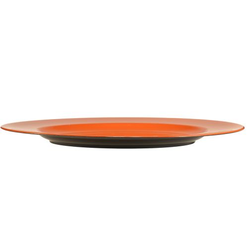 Artikel Plastikteller in Orange – 28 cm – 4 Stück Ideal für Partys und Dekoration