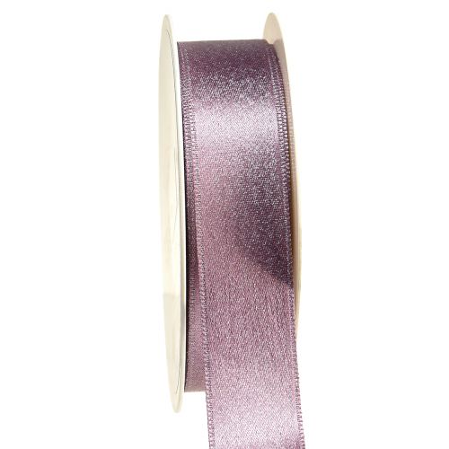 Schmuckband Dekoband Glanz Band Rosa B25mm L20m