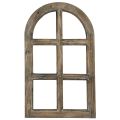 Floristik24 Holzdeko rustikal Deko Fenster Rahmen Holz Braun 29,5×48cm