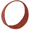 Floristik24 Dekoring Jute Ring breit Loop Gelb Ocker Braun Ø30cm 3St