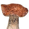 Floristik24 Naturinspirierte Pilz-Dekofiguren im 3er-Set – Verschiedene Brauntöne, 6,4 cm – Charmante Akzente für Garten und Zuhause