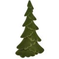 Floristik24 Tannenbaum Deko Weihnachtsbaum Tanne beflockt Grün 76cm