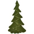 Floristik24 Tannenbaum Deko Weihnachtsbaum Tanne beflockt Grün 76cm